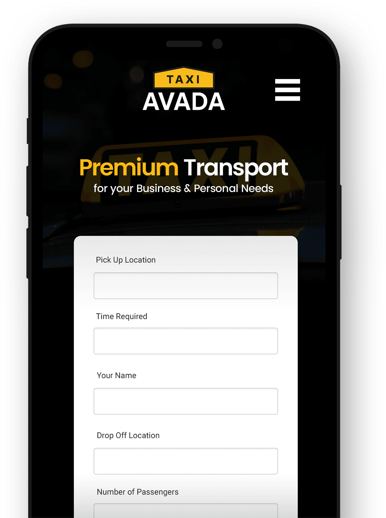 Avada Taxi App avada-taxi-app